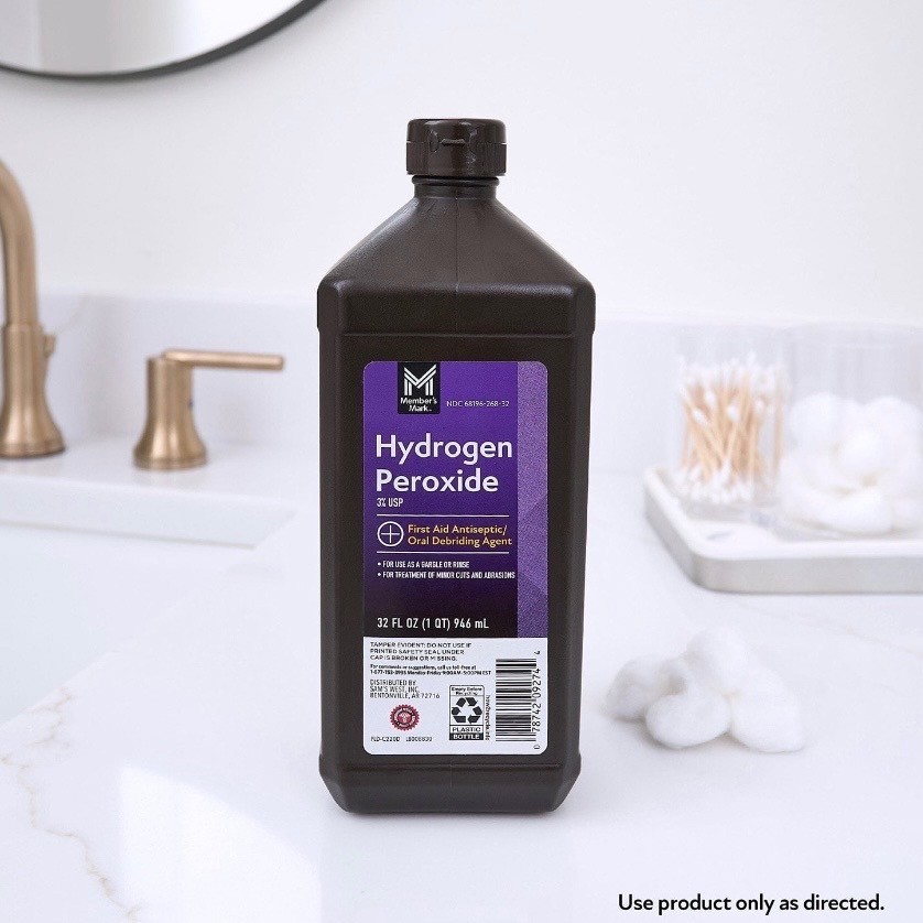 Member's Mark Hydrogen Peroxide 2 x 32 Fl. Oz