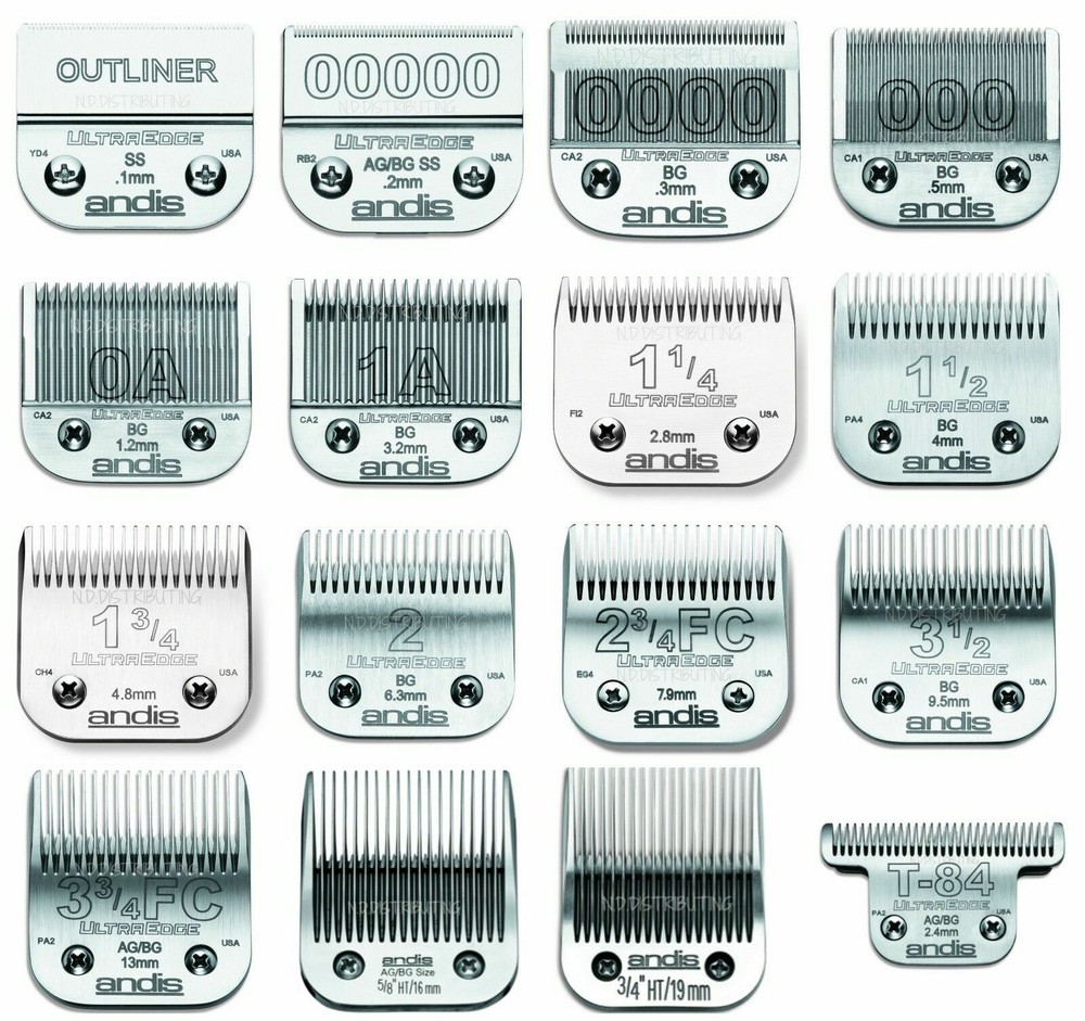 Andis Detachable Clipper Blades