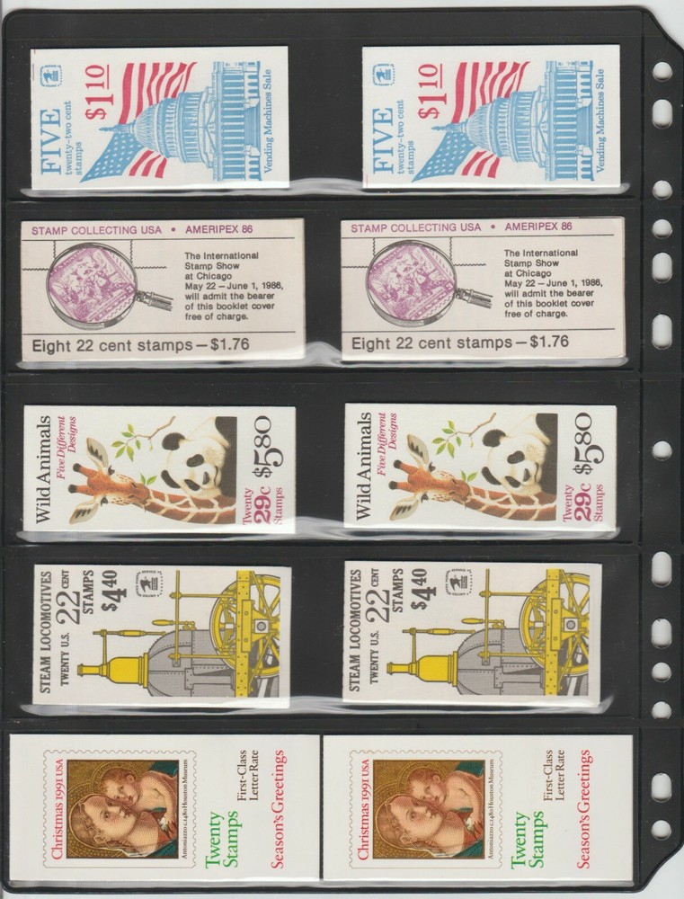 **ANCHOR 10 Stock Pages 5S ( 5-rows)- Black Sheets/ Double Sided /FREE SHIPPING.