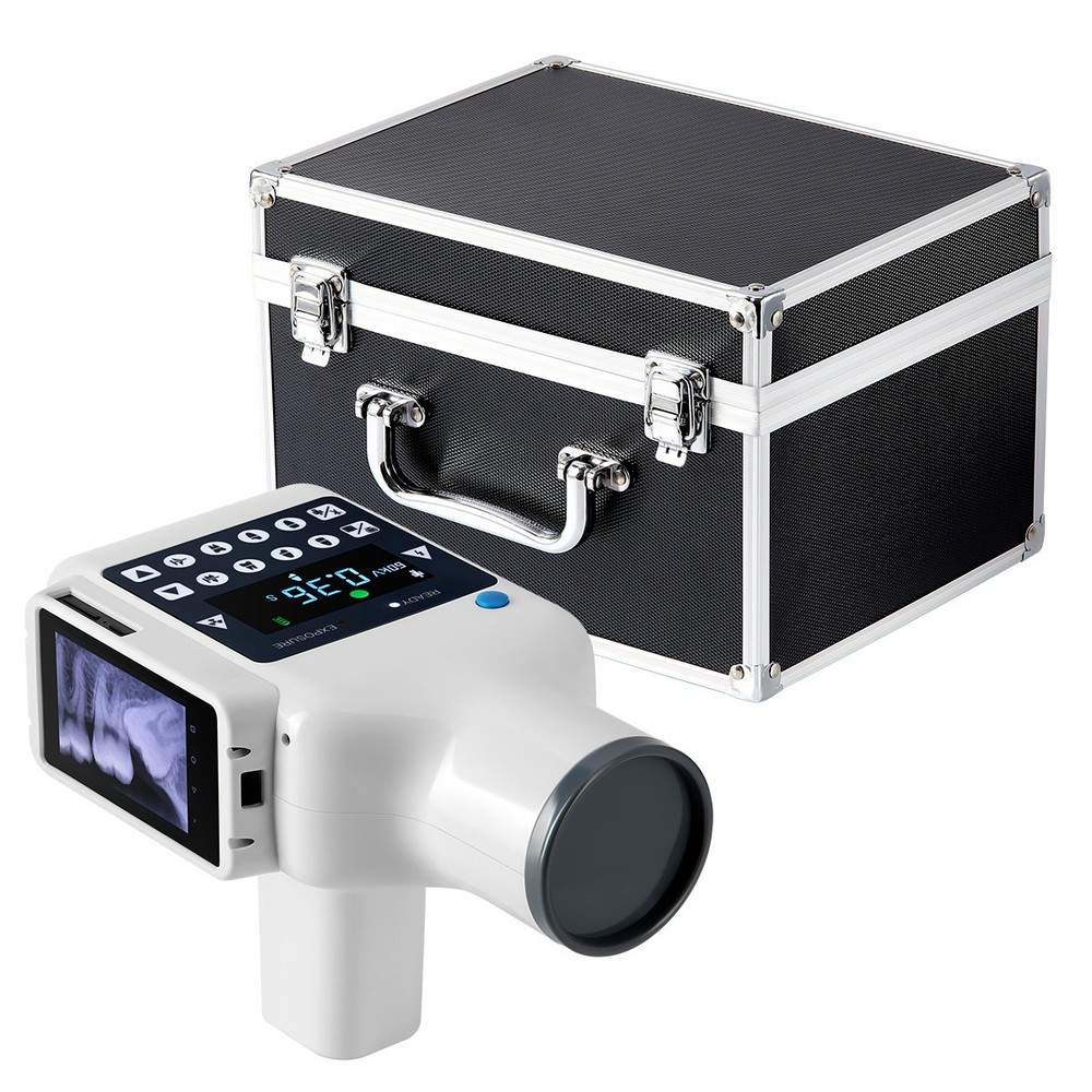 Mobile Dental X Unit Ray Digital Machine no Shield with Sensor 1 High Frequency
