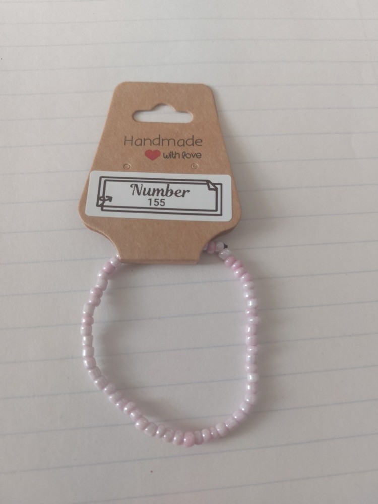 Handmade Light Pink Bracelet