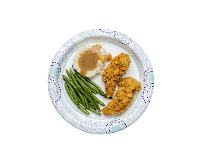 Great Value Disposable Paper Plates, 10", 150 Count
