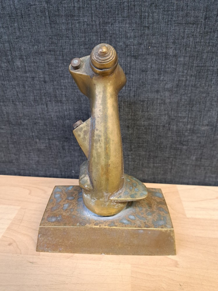 Metal Fight Pilot Control Stick Trophy