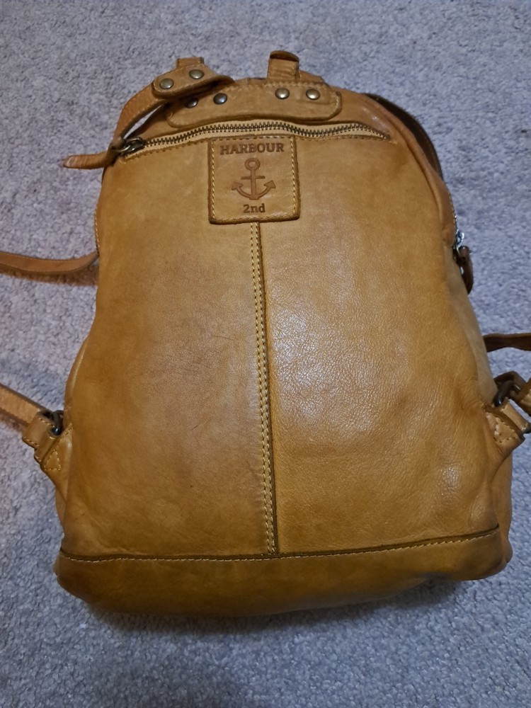 Harbour 2nd Tan/Light Brown Leather Backpack