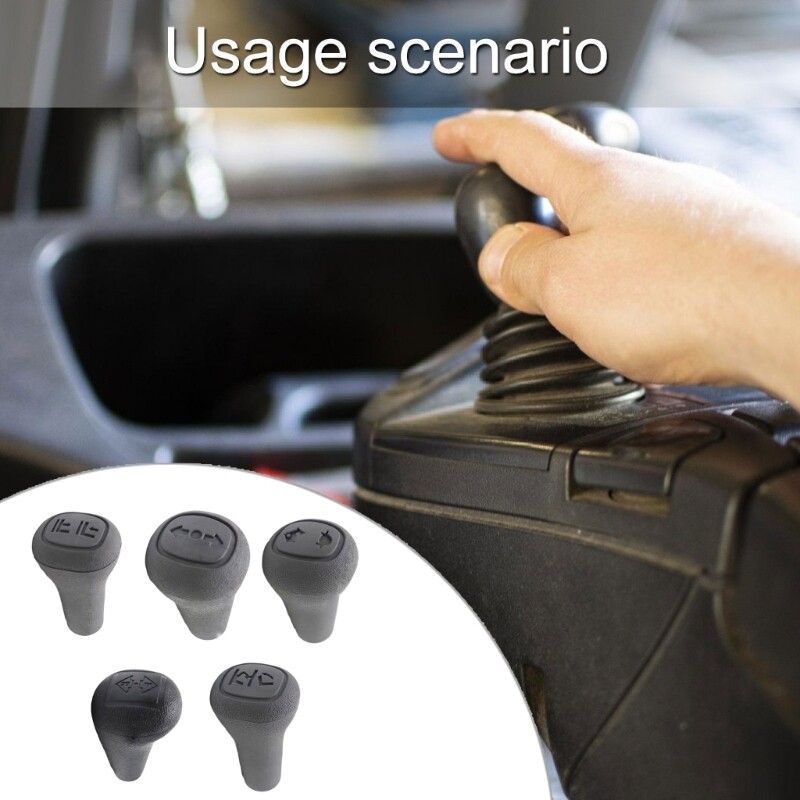 5pcs Forklift Handle Leverage Knob Sturdy Construction for Improved Efficiency