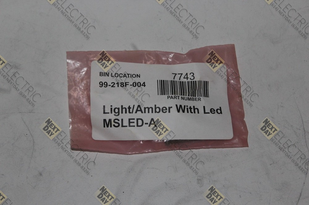 Federal Signal Division, MSLED-A, Amber LED Light Lamp Module Replacement