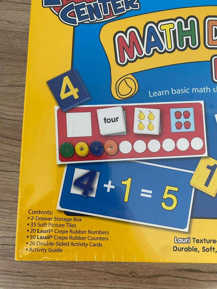 Lauri Early Learning Math Discovery Kit Count Add Subtract Compare Patterns NEW