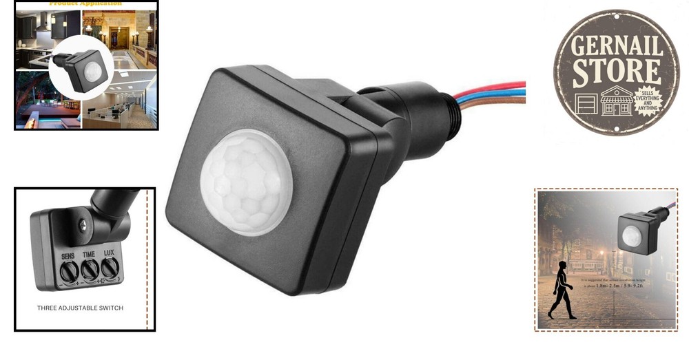 High-Performance PIR Motion Sensor for Home Lighting Automation and Security