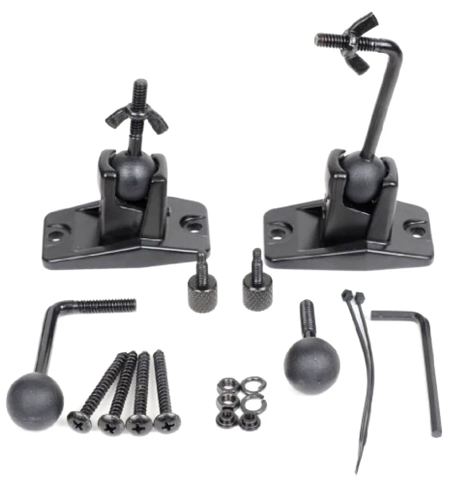 NEW Speaker Wall Ceiling Mount Bracket One Pair for Universal Satellite MS40B2