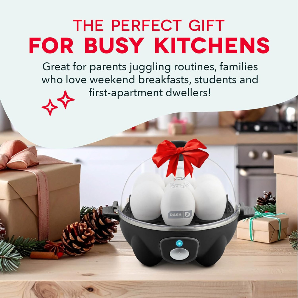 Rapid Egg Cooker: 7 Egg Capacity Electric Egg Cooker