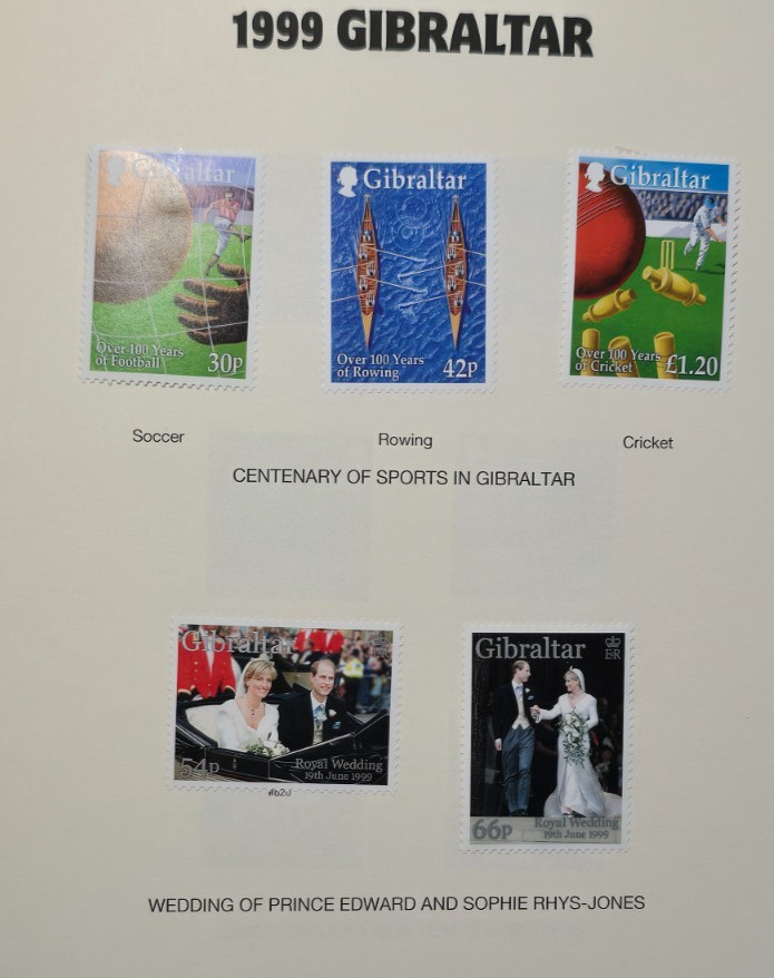 Joystamp: Gibraltar Mint Stamps Collection Lot Year 1999 to 2020