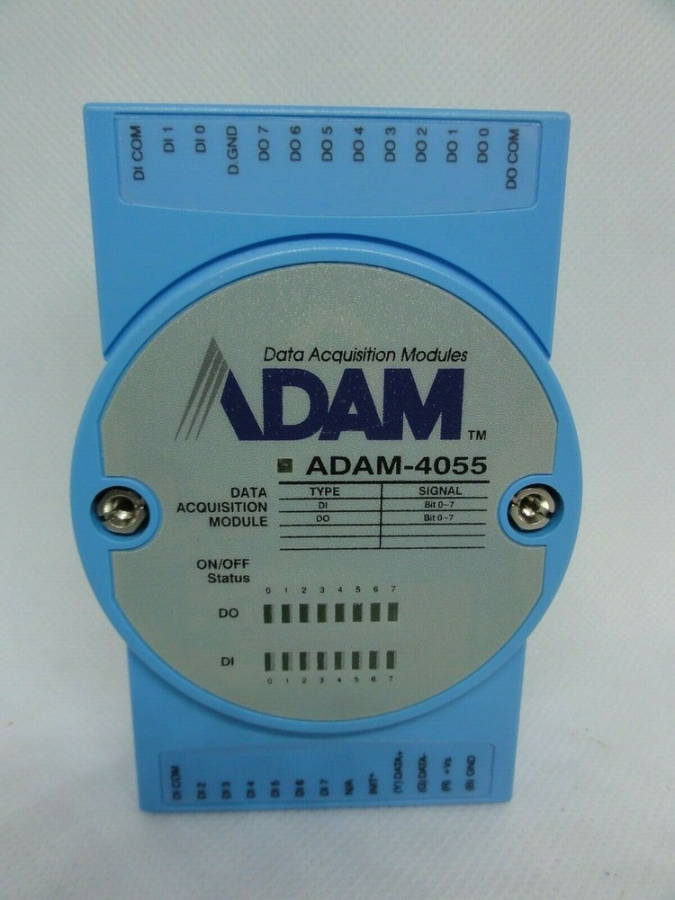 Advantech JSD ADAM-4055 Data Acquisition Module, Type: DI / DO, Signal: Bit0-7