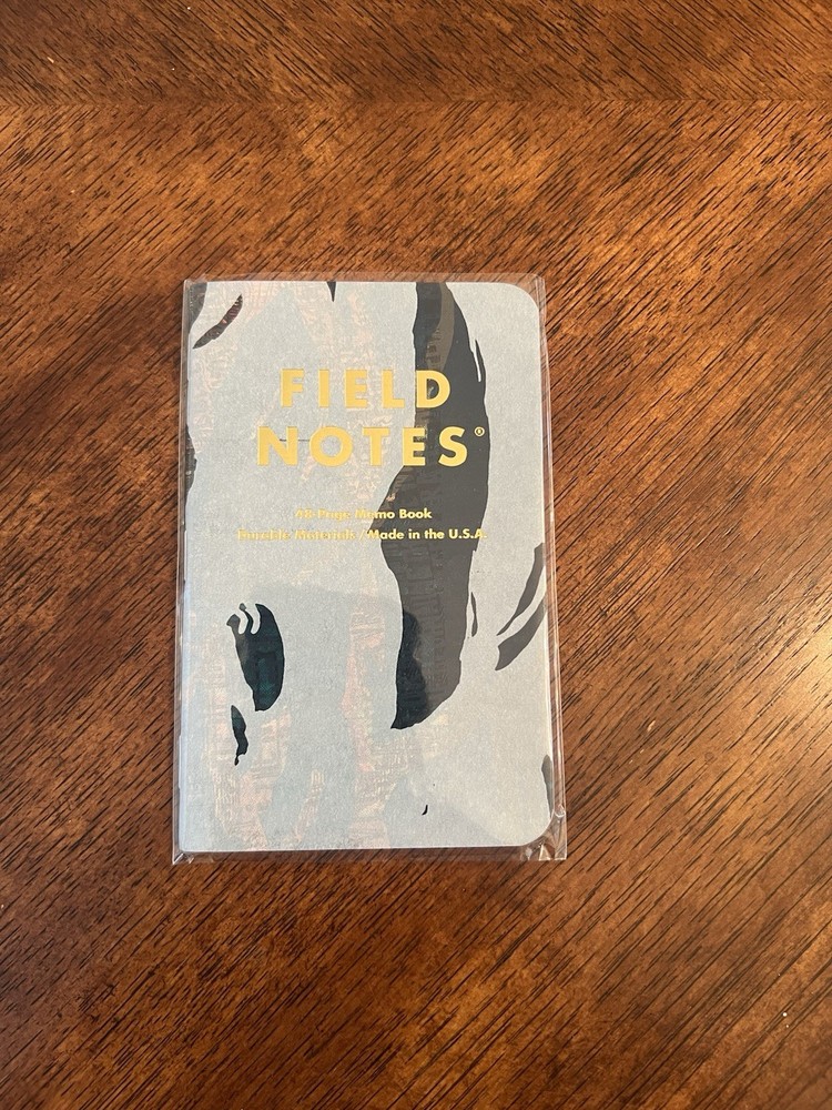 Field Notes Landland Dead Print Limited Edition Notebook