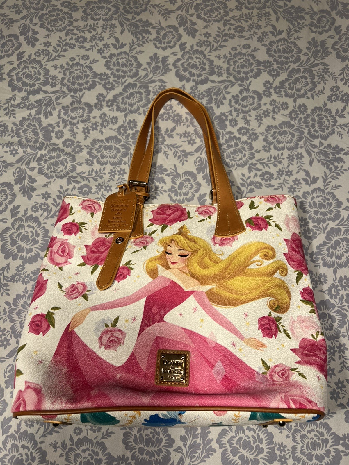 Dooney & Bourke 60th Anniversary DISNEY SLEEPING BEAUTY Limited Edition Bag Tote