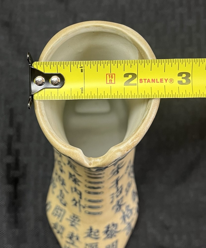 Baum Bros Porcelain Formalities Boot Vase