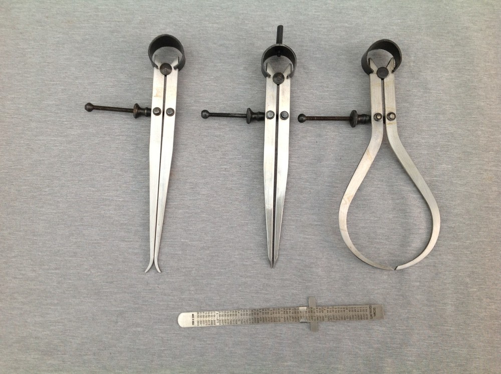 Cen-Tech 4 Piece Technical Measuring Set