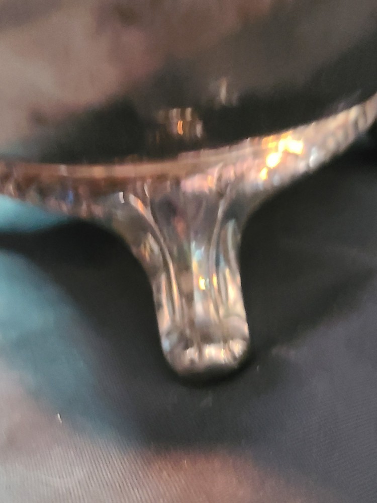 Vintage International Silver Co. footed Water Pitcher Silverplate