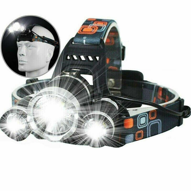 1000LM Headlight Headlamp Head Torch Flashlight Work Light Lamp