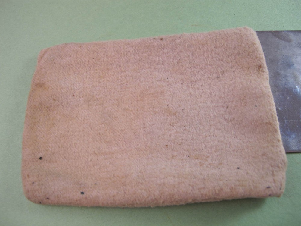 personal mirror from Major MV Mithcell found in war booty box 1925