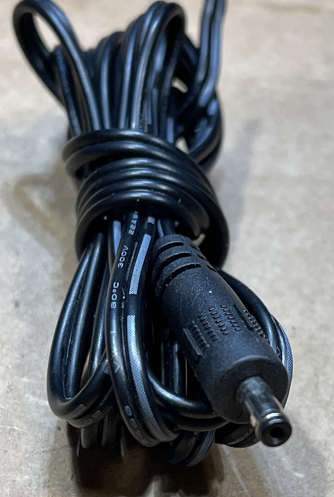 Plug 1.35 mm x 3.5 mm 2 pack 5 ft DC Barrel Coaxial Power Wire Cable 22 AWG Cord