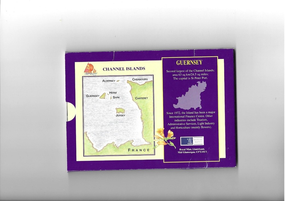 KMS Guernsey 2003 Set Folder Blister