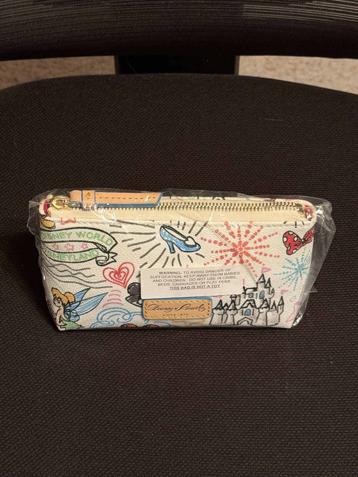 Disney Dooney & Bourke Cosmetic Bag - BRAND NEW & SEALED! Beautiful !!