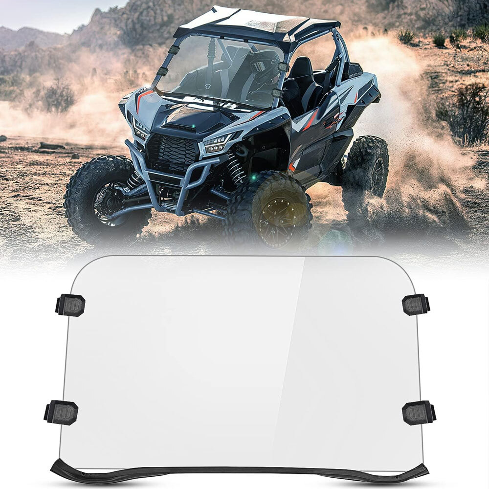 Scratch-Resistant UTV Front Full Windshield For Polaris XP 900 XP 4 900 2011-14