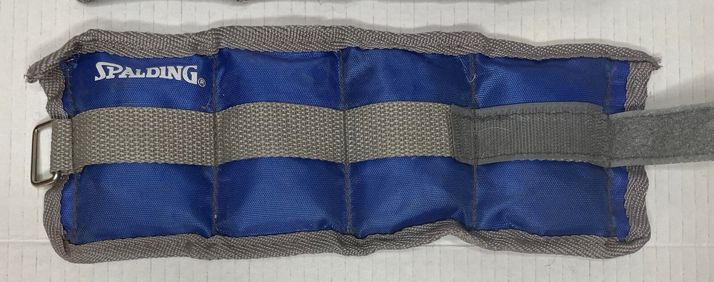 SPALDING Adjustable Ankle Weights - 2LB Pair- 16 oz each - Vintage