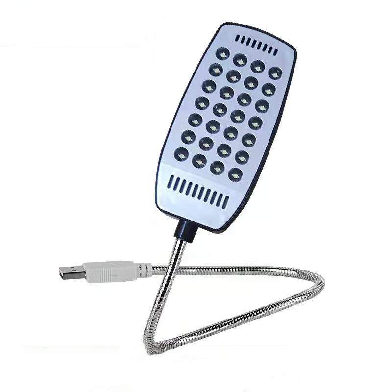 4xFlexible 28LED USB Light Lamp For Laptop PC Computer Notebook Reading Light
