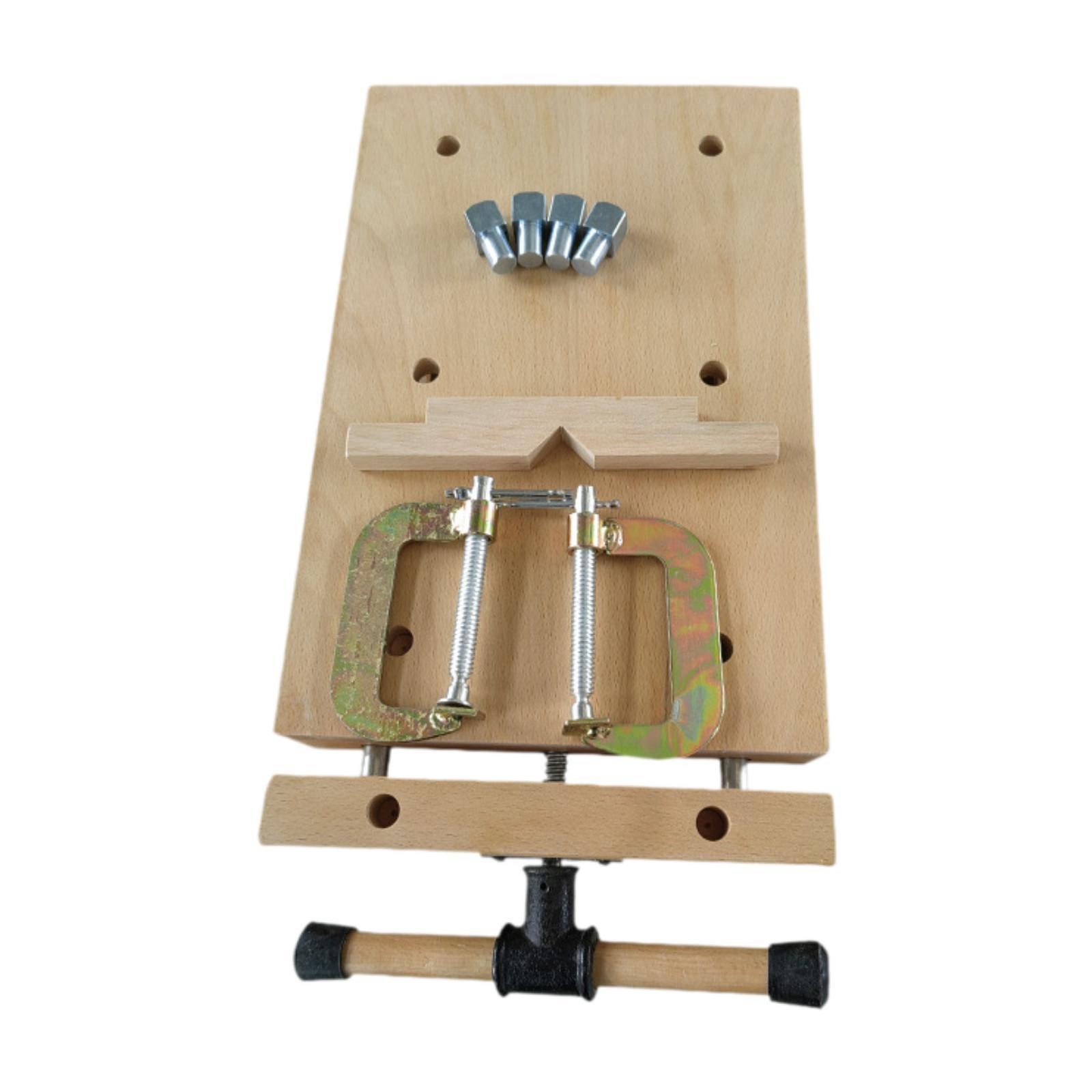 Wood Workbench Carpenters Bench Woodworking Vise Fixed for Processing Wood