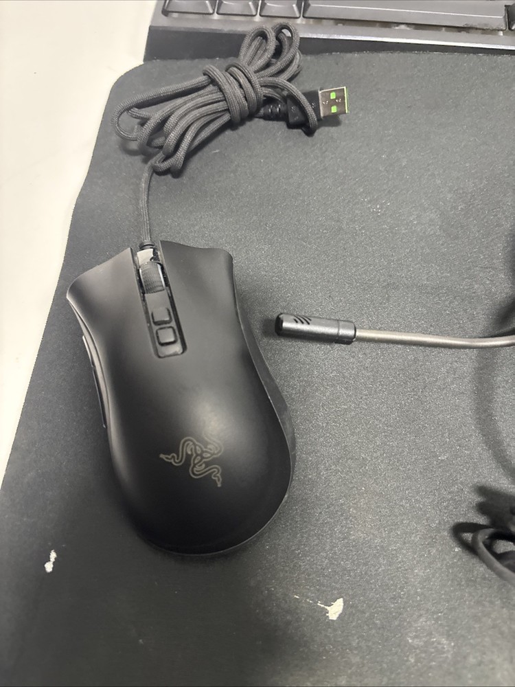 Razer Homerun Gaming Bundle Keyboard + Mouse + Pad + Headset - Used Tested