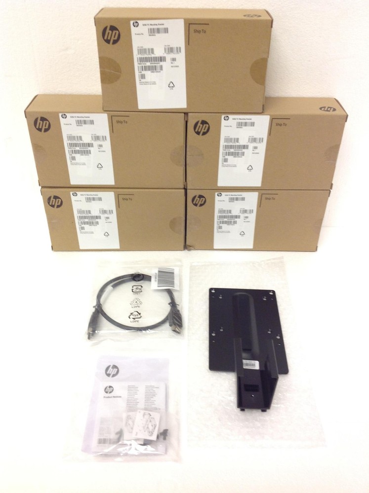 5x NEW HP 8RA46AA PC Mounting Bracket B250 For Thin Client Workstation Mini PC