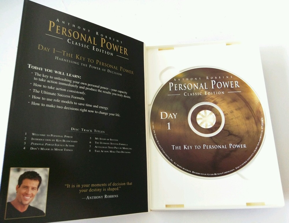 Personal Power - Classic Edition (CD, 1996) ANTHONY ROBBINS