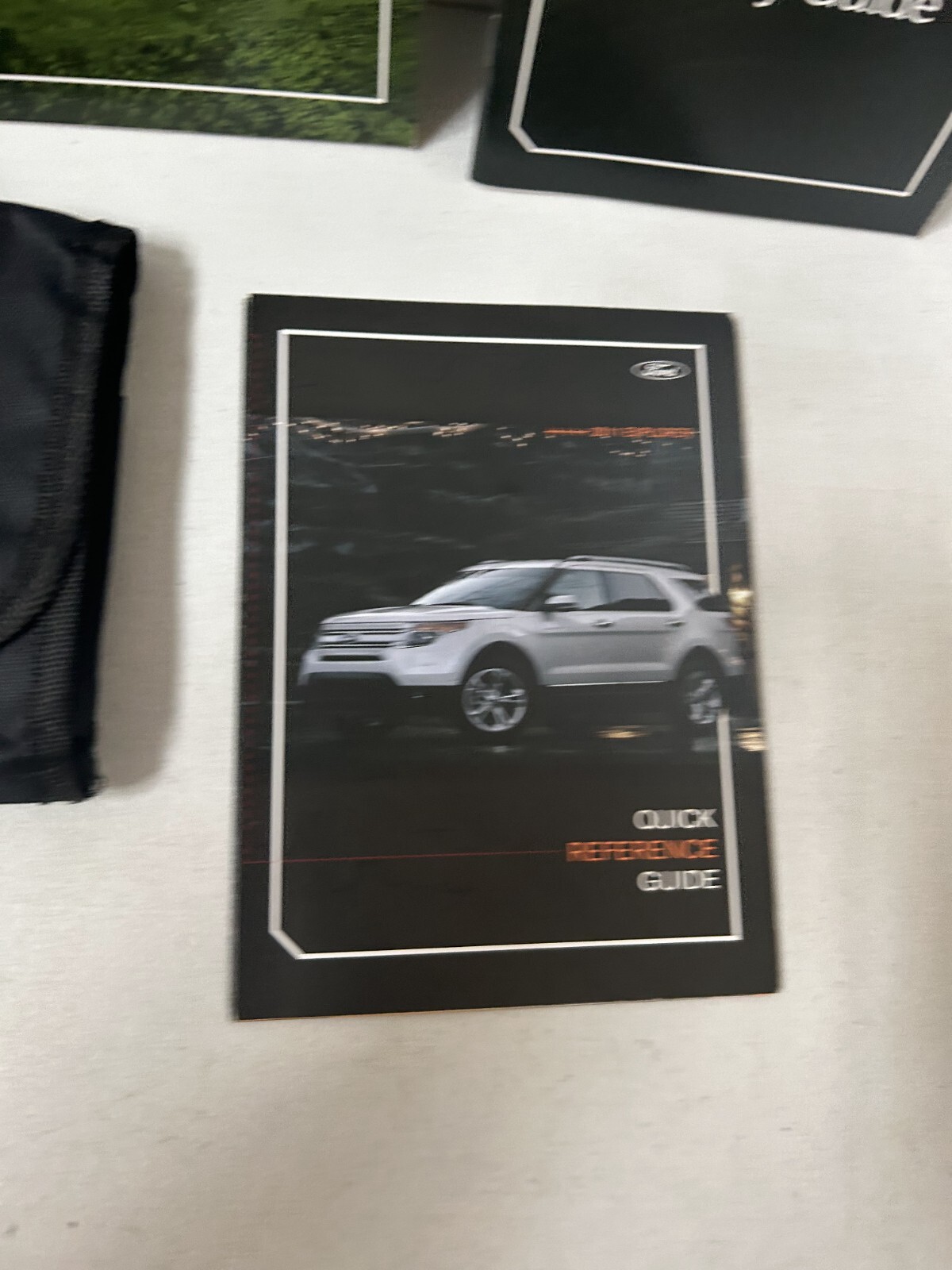 2011 FORD EXPLORER Factory Owners Manual Set & Case OEM Free Shipping