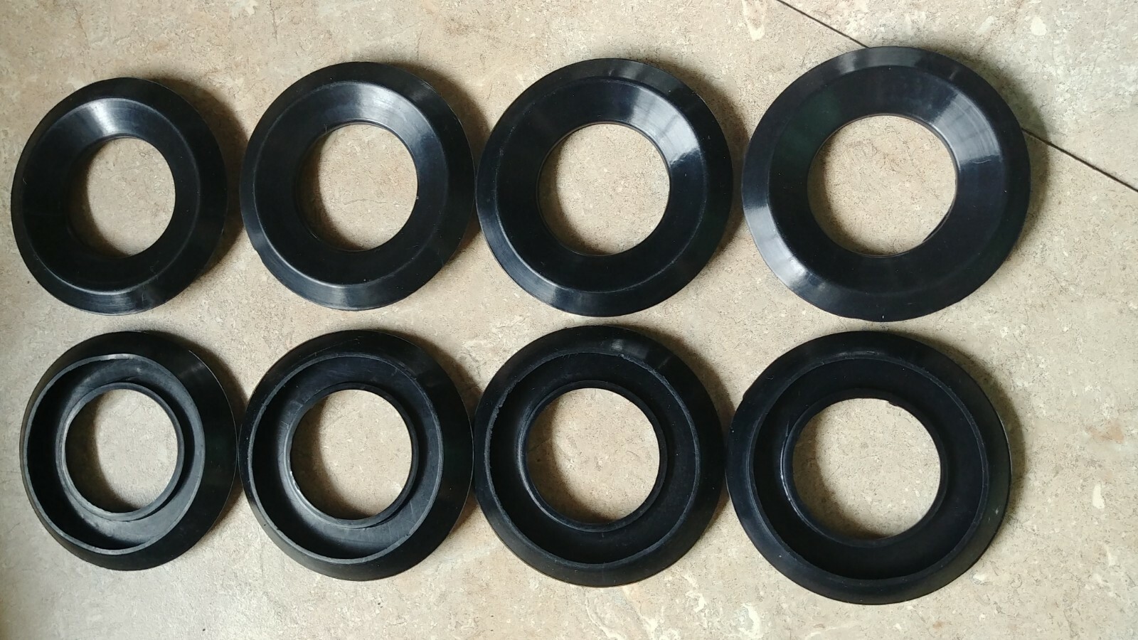 8 Pack Outdoor Home Floodlight Spotlight Gasket Washer 2" PAR38 Bulb Socket Seal