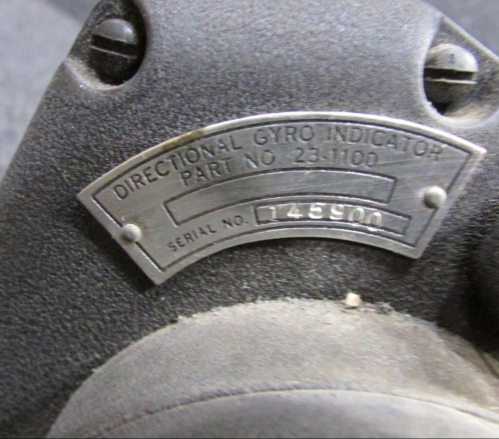 23-100 Garwin Directional Gyro Indicator