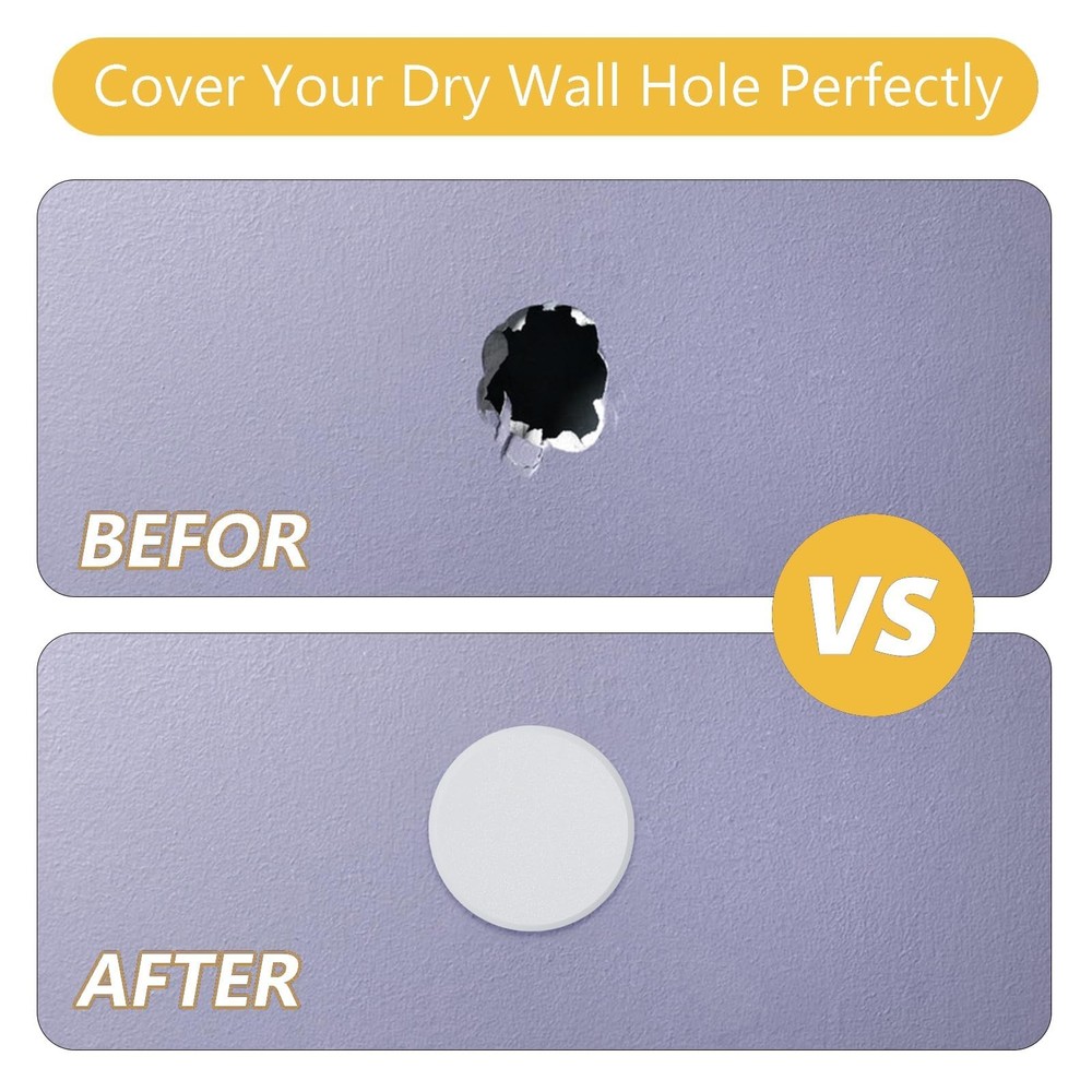 HOME MASTER HARDWARE 5" Wall Protector Round, 5 Pack 5 inch - 5 Pack, Round