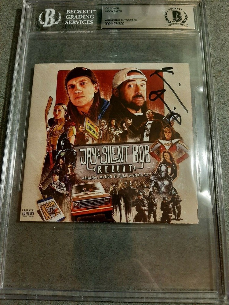 KEVIN SMITH JAY & SILENT BOB PREORDER SIGNED CD BOOKLET BAS Auto Autograph