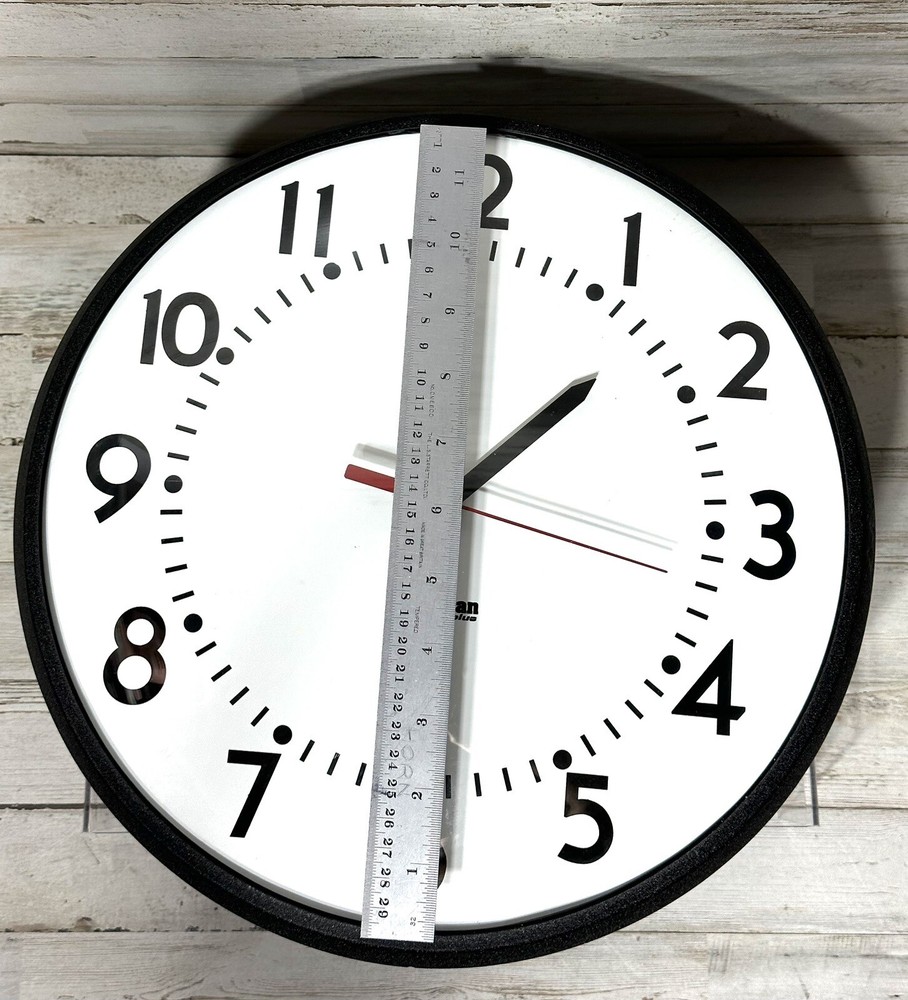 American All Sync Plus Clock U54BHAA404 12" Clock New