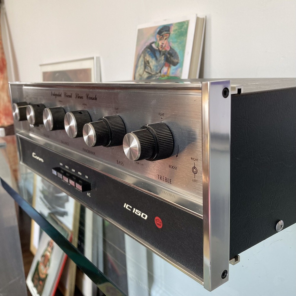 VTG Crown IC150 Solid State Integrated Circuit Stereo Console Preamplifier W/BOX