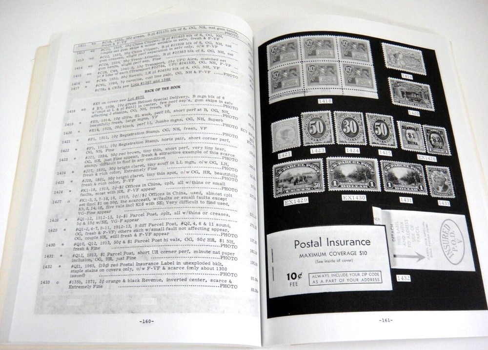 Wolffers Stamp Auction Catalog 1977 w Prices Realized Hawaii Missionaries Israel