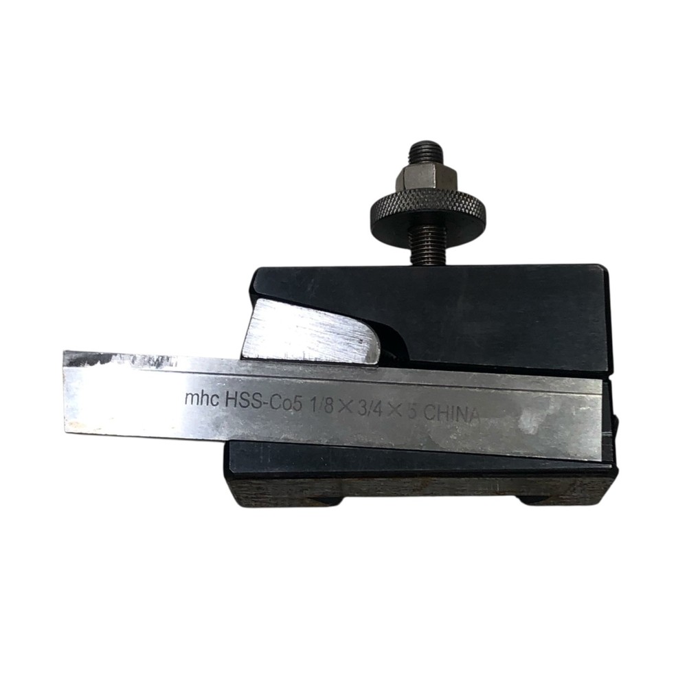 Aloris CXA Quick Change Lathe Tool Post - Wedge Style With 6 Tool Holders