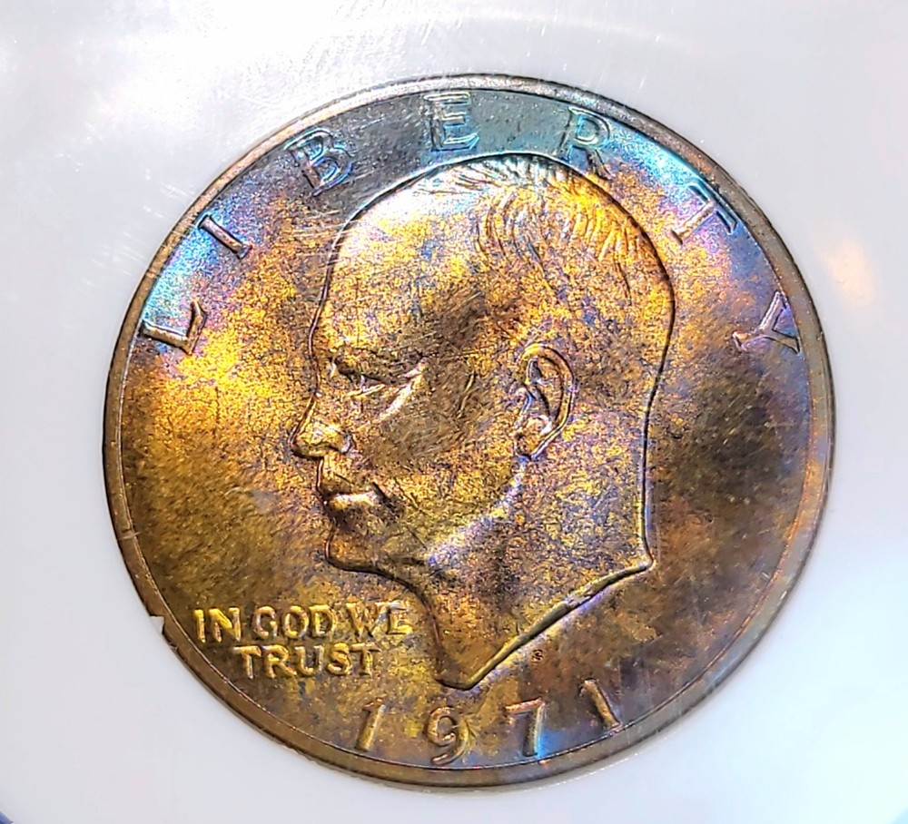 1971-S PROOF Eisenhower Dollar PR70 DCAM