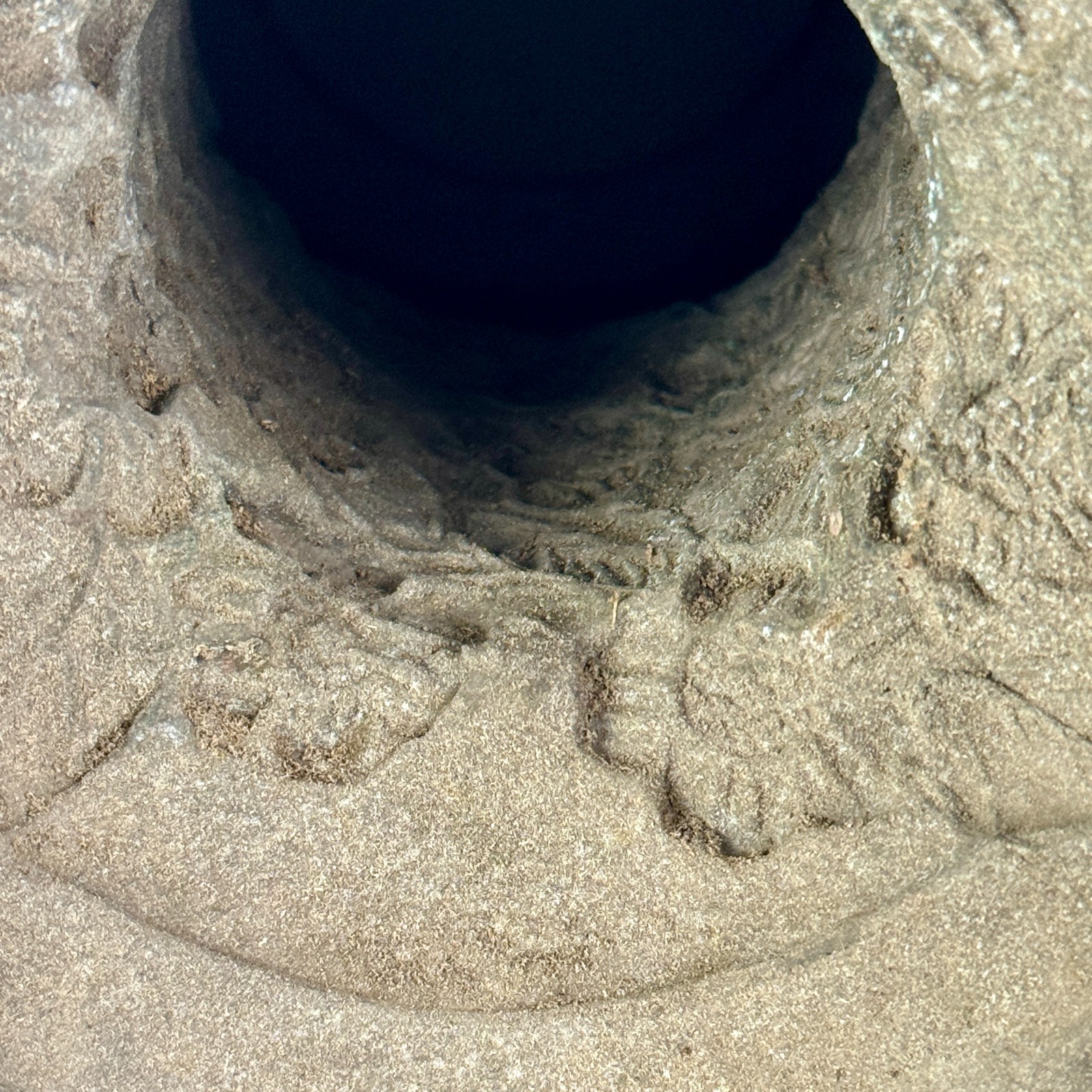 Antique Pair of Unidentified Bronze Architecturally Salvaged Decor Elements