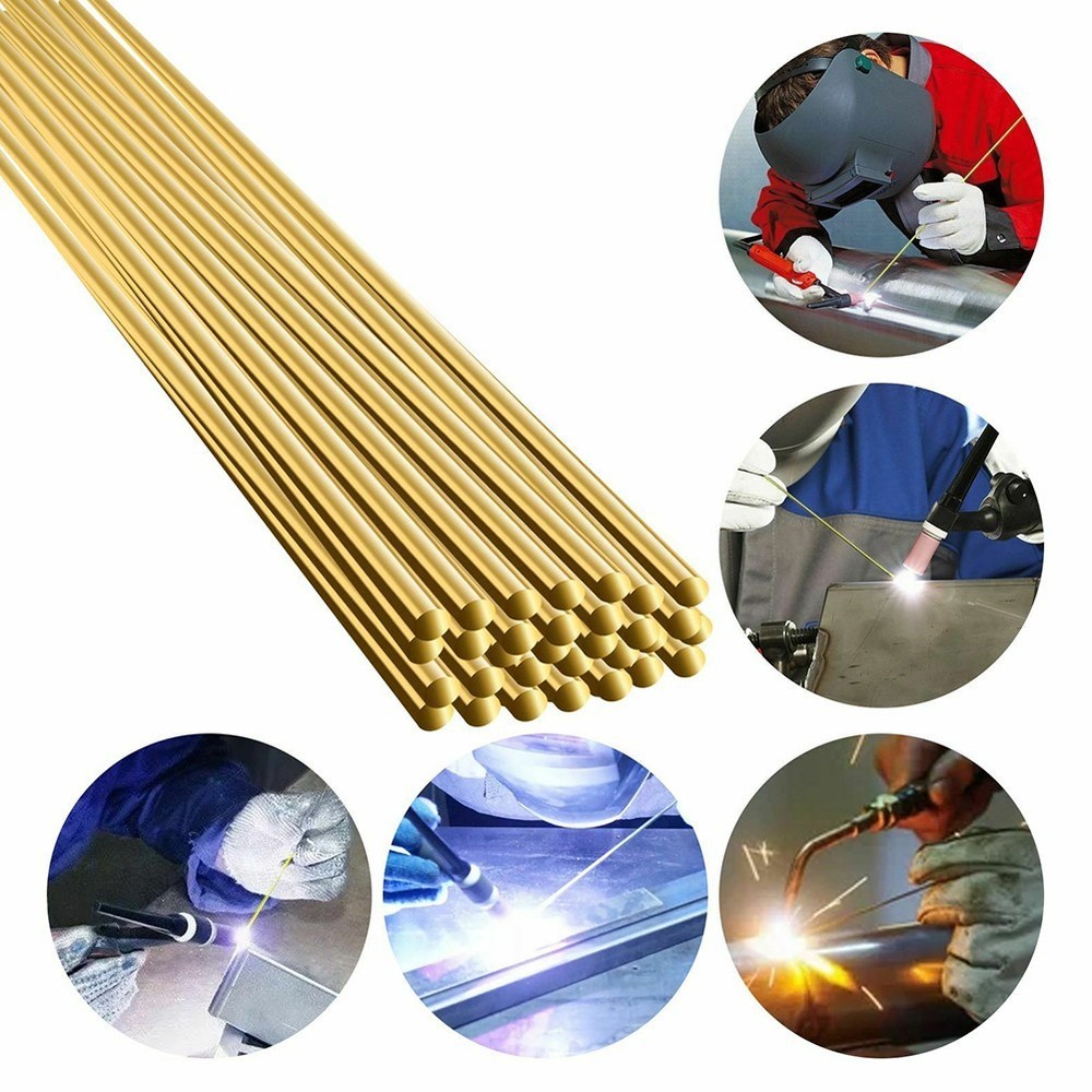 Brass Soldering Tools 10pc Set Optimized for TIG MIG and Oxyacetylene Use