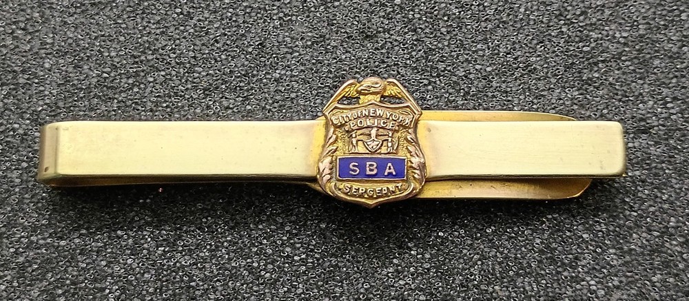 NYPD Sergeant Benevolent Association SBA Tie Clip