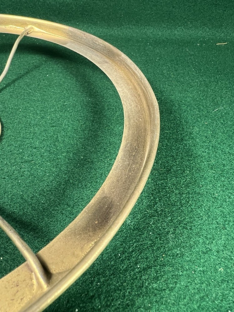 Brass 10” Shade Holder 2-9/16” Mount