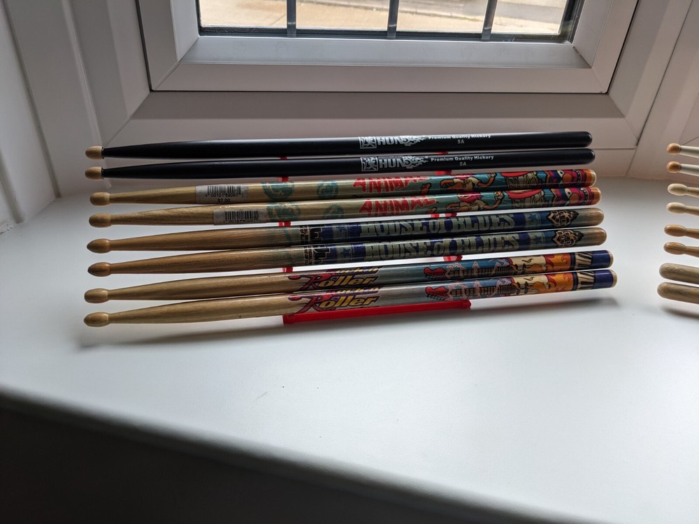 Drumstick display stand, 3D printed, various Colours, Customization available!