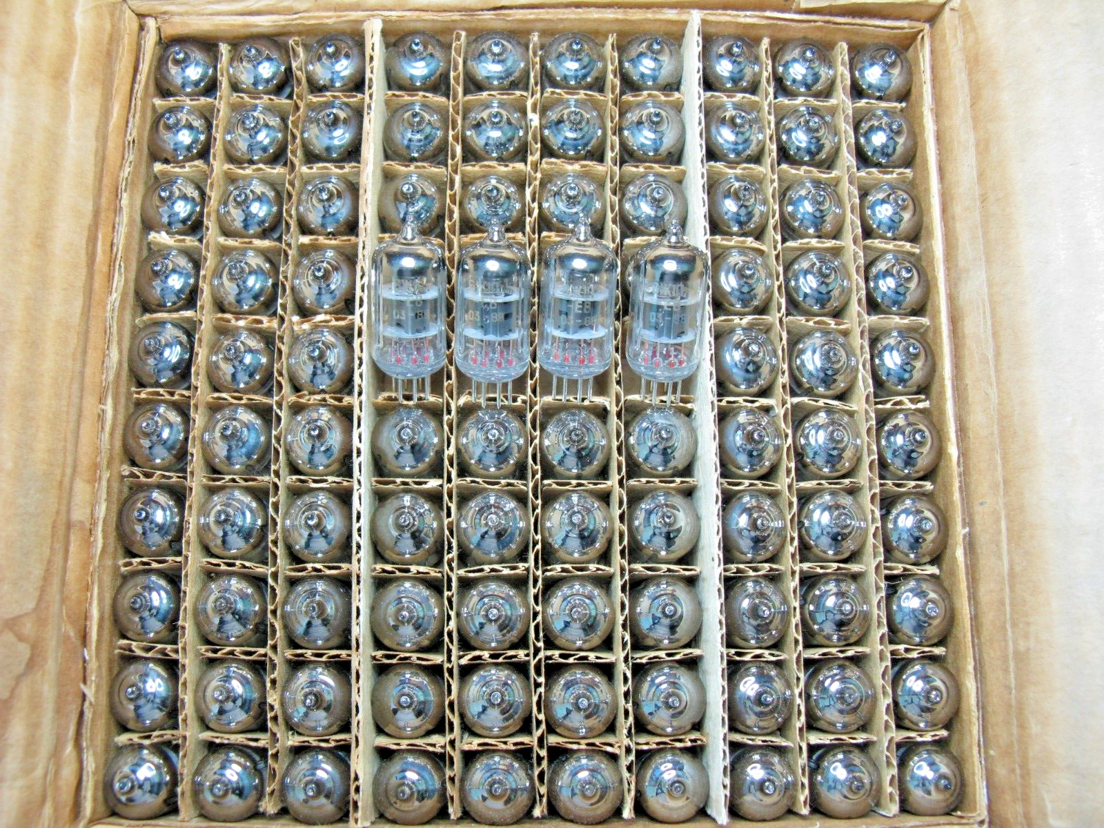 US Stock! 10x 6J1P-EV / 6ZH1P-EV/ EF95 / 6J1 Voskhod factory tubes Same Date NOS