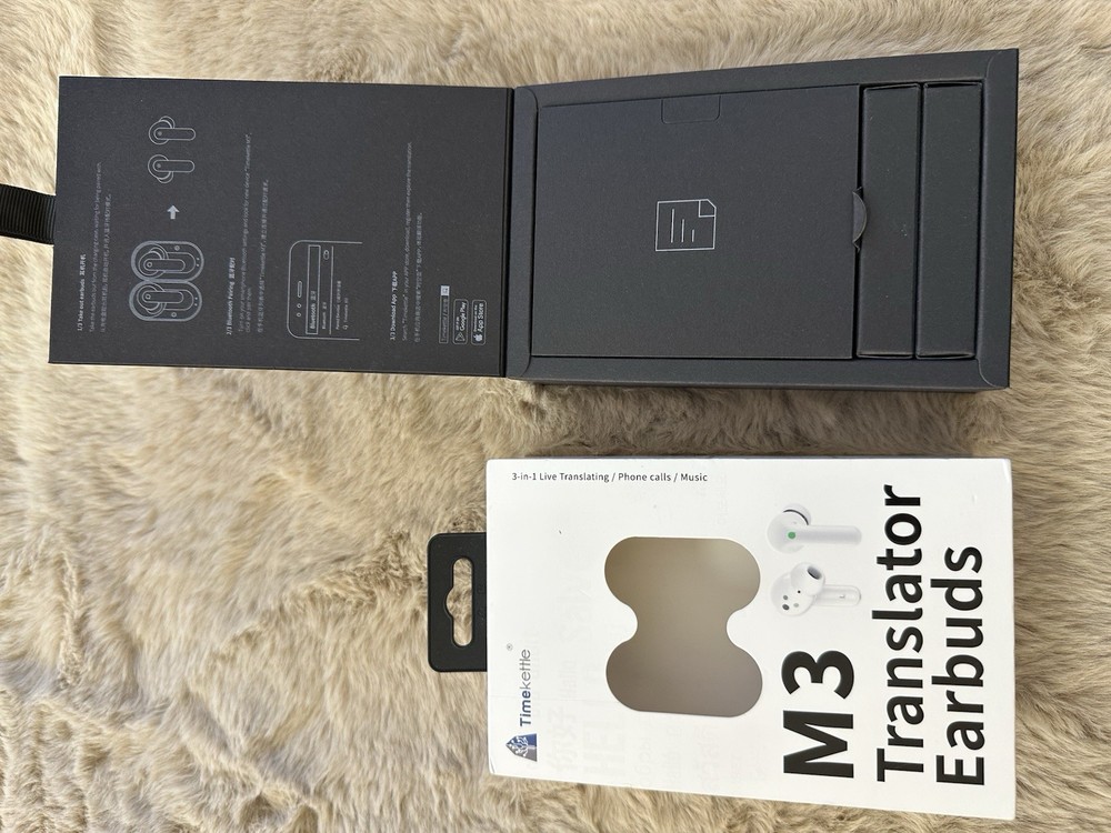 Timekettle M3 Language Translator Earbuds White